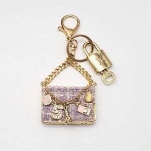 Authentic Louis Vuitton Lock & Key with unbranded Bagcharm, Keycharm, Keychain